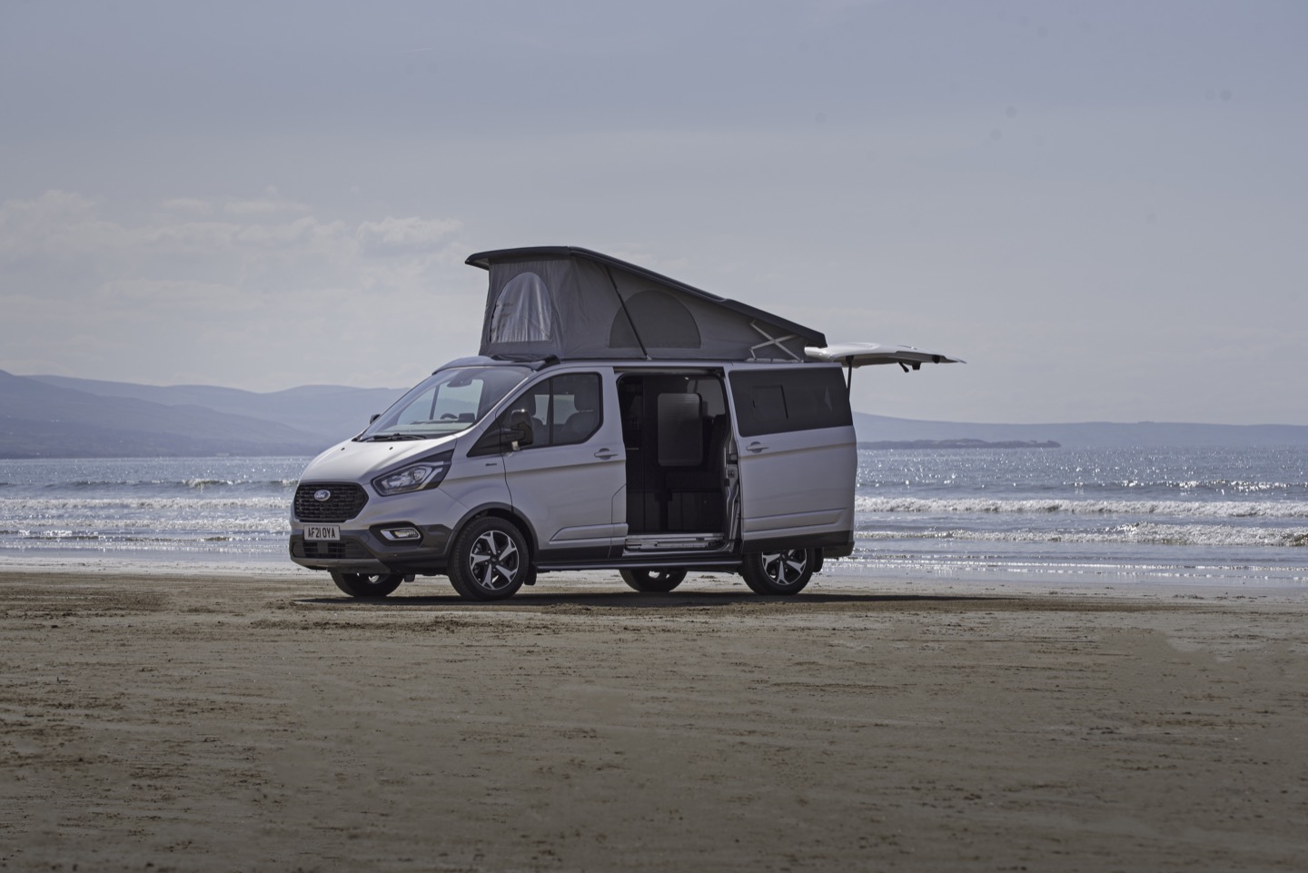 Hire the Ford Nugget campervan with pop-up roof